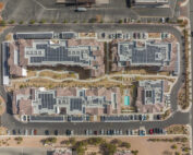 Overhead Photo of Flamingo Pines Solar Panels